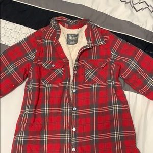 Natural Reflections Sherpa lined shirt